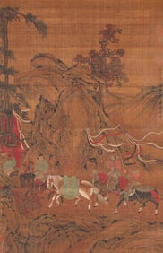 ZHAO YONG (1289-1360), ATTRIBUTED TO, FIGURE