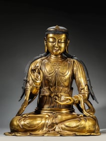 A MALE-FORM FIGURE OF AVALOKITESHVARA