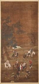 ANONYMOUS, HUNTING SCENE