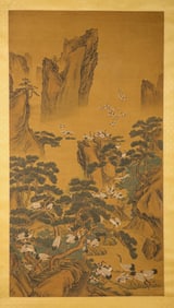 Lü JI (ACT. 15TH CENTURY), ATTRIBUTED TO, HUNDRED CRANES