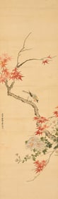XIE YUEMEI (1906-1998), ATTRIBUTED TO, FLOWERS AND BIRDS