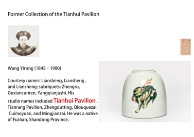 A WUCAI 'AUSPICIOUS BEAST' WATER POT
