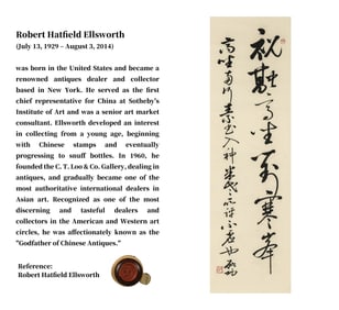 QI GONG (1912-2005), ATTRIBUTED TO, CALLIGRAPHY