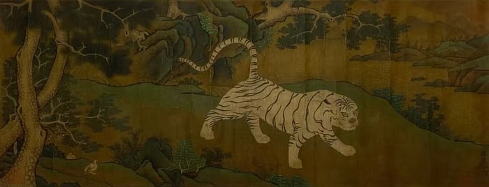 BIAN JINGZHAO (C.1356-1428), ATTRIBUTED TO, AUSPICIOUS BEASTS