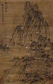 SHEN ZHOU (1427-1509), ATTRIBUTED TO, LANDSCAPE