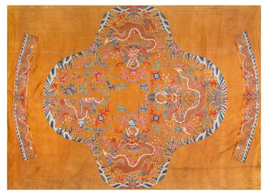 A KESI DRAGON ROBE FABRIC