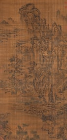 JING HAO (ACT. 10TH CENTURY), ATTRIBUTED TO, LANDSCAPE