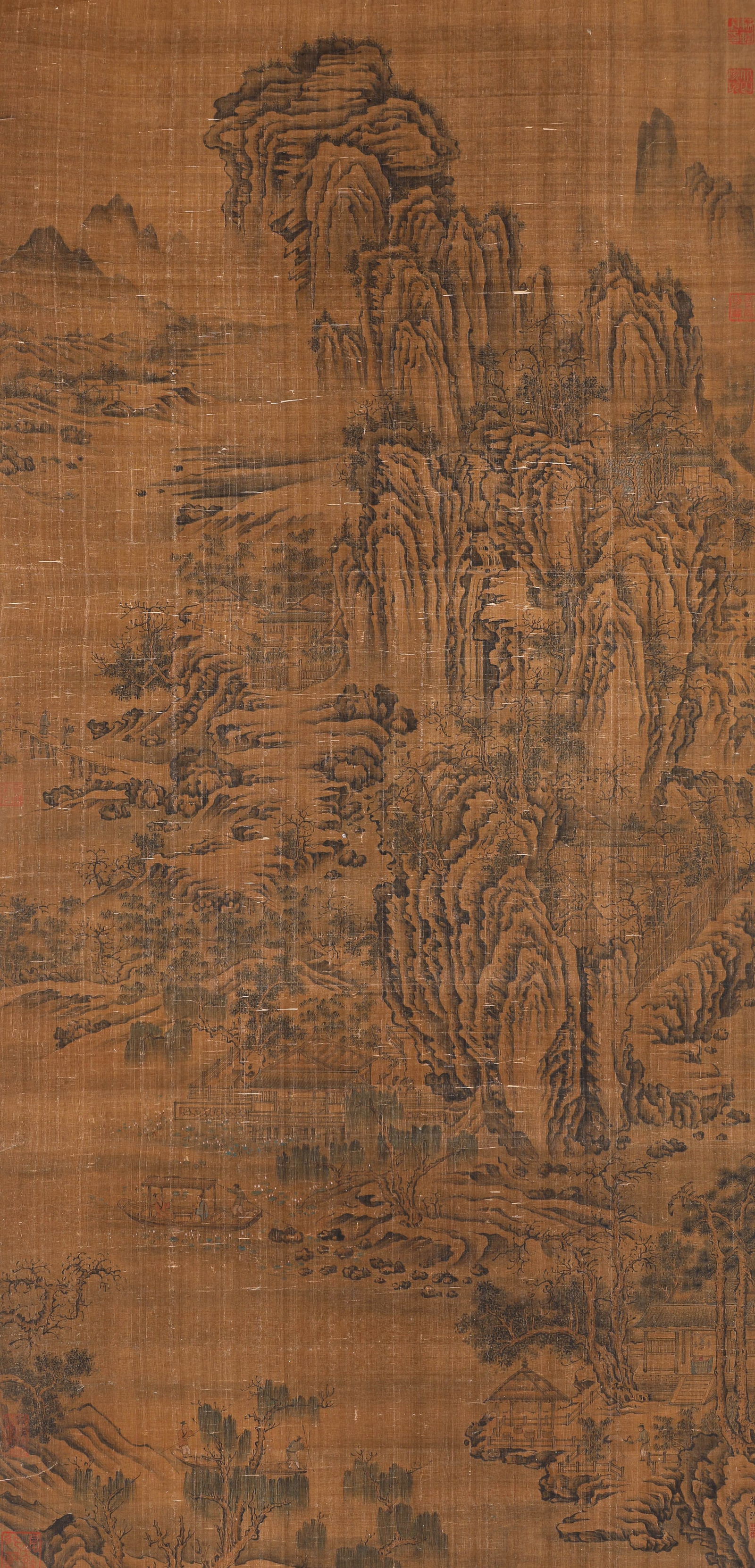 JING HAO (ACT. 10TH CENTURY), ATTRIBUTED TO, LANDSCAPE (1 of 10)