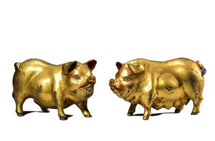 A TIBETAN RITUAL WEALTH PIG