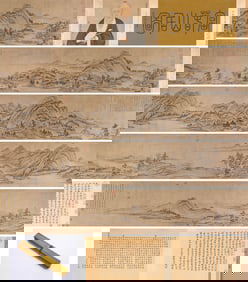 HUANG GONGWANG (1269-1354), ATTRIBUTED TO, DWELLING IN THE FUCHUN MOUNTAINS