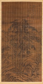 LI CHENG (919-967), ATTRIBUTED TO, PINES AND ROCKS