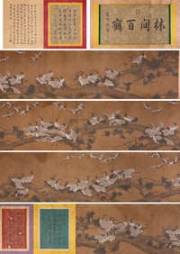 SHEN QUAN (1682-1760), ATTRIBUTED TO, HUNDRED CRANES