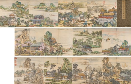 IMPERIAL HOUSEHOLD DEPARTMENT, ATTRIBUTED TO, IMPERIAL GARDENS ALBUM