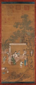 GU HONGZHONG (ACT. 10TH CENTURY), ATTRIBUTED TO, FIGURE