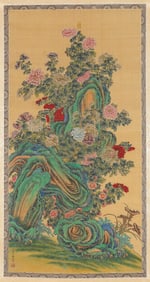 ZOU YIGUI (1686-1772), ATTRIBUTED TO, FLOWERS