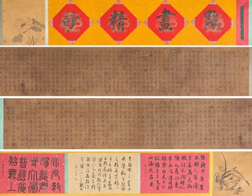 EMPEROR HUIZONG (1082-1135), ATTRIBUTED TO, 'THOUSAND CHARACTER CLASSIC'