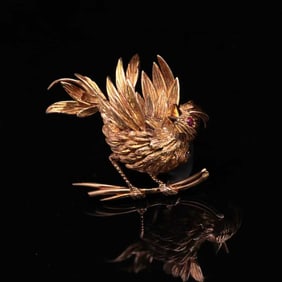 BOUCHERON BIRD BROOCH