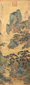 WANG MENG (1308-1385), ATTRIBUTED TO, LANDSCAPE
