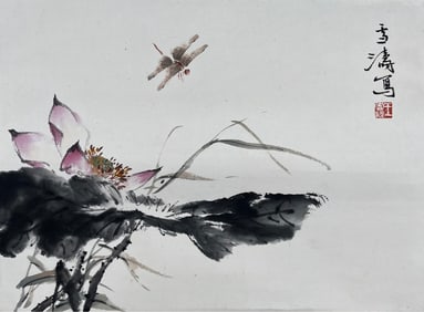 WANG XUETAO (1903-1982), ATTRIBUTED TO, FLOWERS AND BIRDS