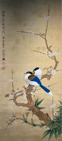 YU FEI'AN (1889-1959), ATTRIBUTED TO, FLOWERS AND BIRDS