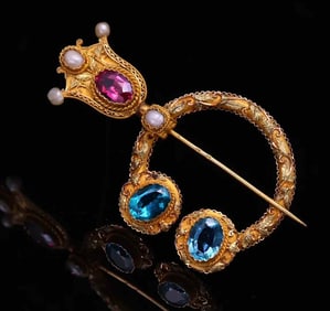 CELTIC PENANNULAR BROOCH