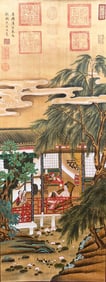 TANG YIN (1470-1524), ATTRIBUTED TO, FIGURE NARRATIVE