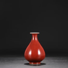 A RUBY-RED GLAZED IMPERIAL YUHUCHUNPING