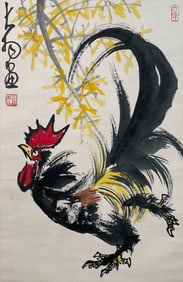 CHEN DAYU (1912-2001), ATTRIBUTED TO, AUSPICIOUS ROOSTER