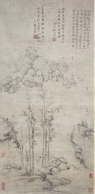 NI ZAN (1301-1374), ATTRIBUTED TO, SECLUDED DWELLING