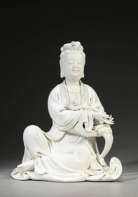 A DEHUA 'RUYI GUANYIN'
