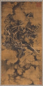 CHEN RONG (ACT. 13TH CENTURY), ATTRIBUTED TO, INK DRAGON