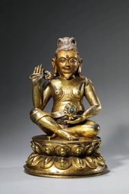A TIBETAN FIGURE OF MAHASIDDHA