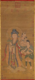 WU DAOZI (ACT. 8TH CENTURY), ATTRIBUTED TO, BUDDHA