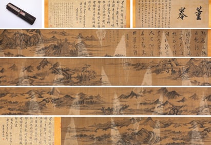 DONG QICHANG (1555 1636), ATTRIBUTED TO, LANDSCAPE FOR KEXUE