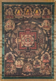 AN AMITAYUS MANDALA