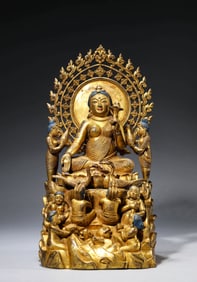 A SWAT STYLE FIGURE OF AVALOKITESHVARA
