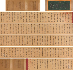 MI FU (1051 1107), ATTRIBUTED TO, RECORD OF LONGJING MOUNTAIN RETREAT IN HANGZHOU