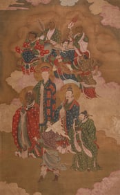HUANG GONGWANG (1269 1354), ATTRIBUTED TO, GUIDE TO LONGEVITY