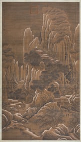 HUANG GONGWANG (1269 1354), ATTRIBUTED TO, SNOWY MOUNTAINS AND WINTER FOREST