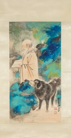 ZHANG DAQIAN (1899 1983), ATTRIBUTED TO, FIGURES