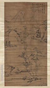 CHA SHIBIAO (1615-1698), ATTRIBUTED TO, LANDSCAPE