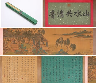 TANG YIN (1470-1524), ATTRIBUTED TO, RECLUSE BY LAKE AND MOUNTAIN