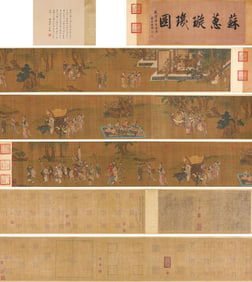 QIU YING (1494-1552), ATTRIBUTED TO, SU HUI'S STAR GAUGE