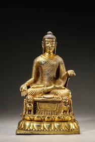 A SWAT-STYLE FIGURE OF SHAKYAMUNI