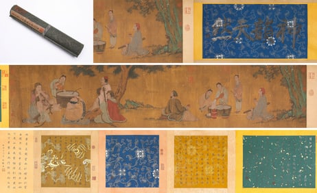 WU DAOZI (ACT. 8TH CENTURY), ATTRIBUTED TO, FIGURE NARRATIVE