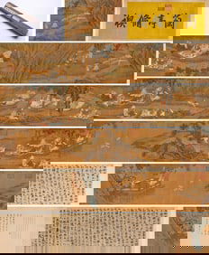 ZHAO MENGFU (1254-1322), ATTRIBUTED TO, ORCHID PAVILION GATHERING