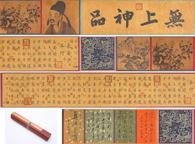 OUYANG XUN (557-641), ATTRIBUTED TO, CALLIGRAPHY