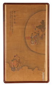 WEN ZHENGMING (1470-1559), ATTRIBUTED TO, FIGURE NARRATIVE