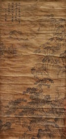 TANG YIN (1470-1524), ATTRIBUTED TO, LANDSCAPE