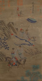 ZHAO CHANG (C.10TH-11TH C.), ATTRIBUTED TO, SETTING OFF FOR BATTLE